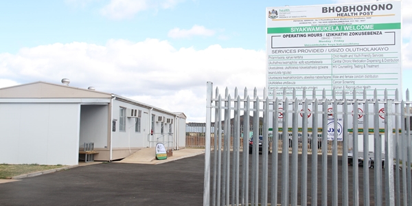 Official handover of Bhobhonono Health Post